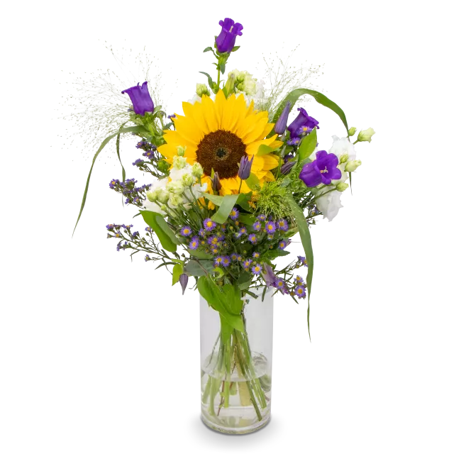 Bouquet with sunflower